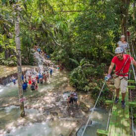 Dunns River Falls Zipline Combo